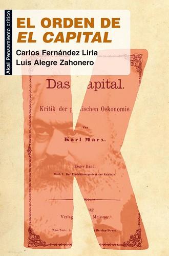 EL ORDEN DE 'EL CAPITAL' | 9788446031031 | FERNÁNDEZ LIRIA, CARLOS/ALEGRE ZAHONERO, LUIS