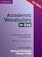 ACADEMIC VOCABULARY IN USE EDITION WITH ANSWERS 2ND EDITION | 9781107591660 | MCCARTHY,MICHAEL/O'DELL,FELICITY