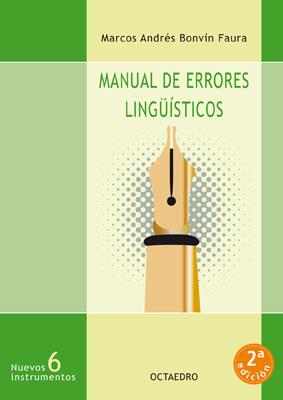 MANUAL DE ERRORES LINGUISTICOS | 9788480632256 | BONVIN FAURA, MARCOS ANDRES