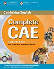 COMPLETE CAE ST +CD | 9780521698429 | AA.VV