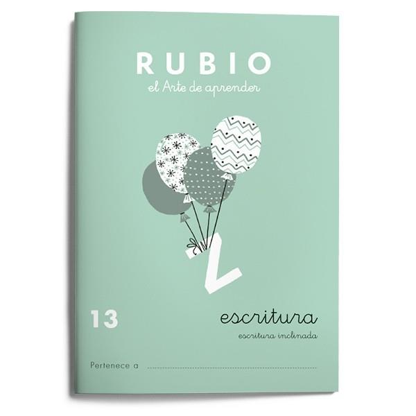 ESCRITURA INCLINADA RUBIO, N. 13 | 9788485109364 | RUBIO SILVESTRE, RAMÓN