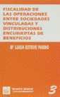 FISCALIDAD DE LAS OPERACIONES ENTRE SOCI | 9788480023450 | Mª LUISA ESTEVE PARDO