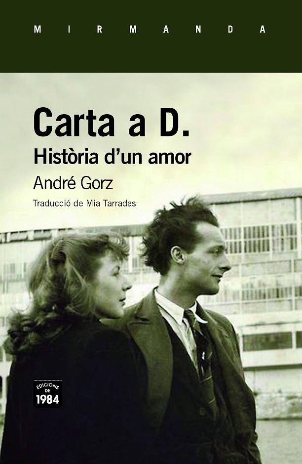 1CARTA A D. | 9788416987603 | GORZ, ANDRÉ