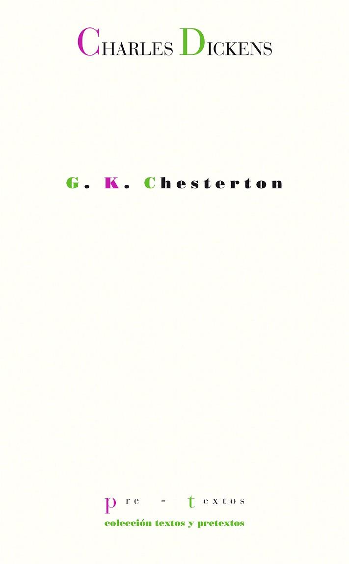 CHARLES DICKENS | 9788481910520 | CHESTERTON, GILBERT KEITH