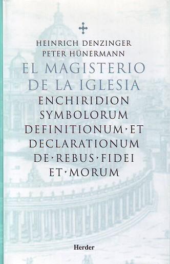 MAGISTERIO DE LA IGLESIA, EL | 9788425420870 | DENZINGER, HEINRICH