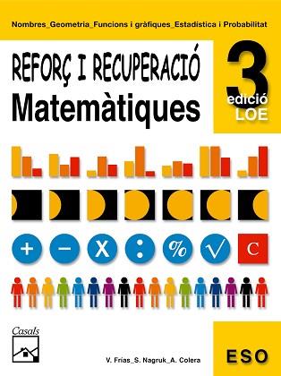 REFORÇ DE MATEMATIQUES 3 ESO REPASSA I APROVA | 9788421833322 | VARIOS AUTORES