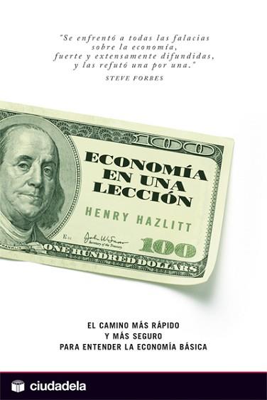 ECONOMIA EN UNA LECCION | 9788496836228 | HAZLITT, HENRY