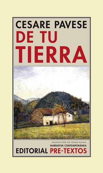 DE TU TIERRA NCO-66 | 9788481919134 | PAVESE, CESARE