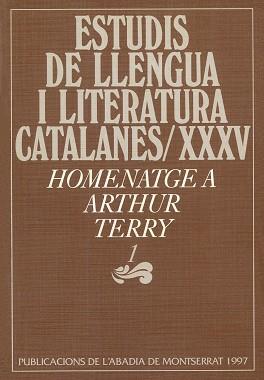 ESTUDIS DE LLENGUA I LITERATURA CATALANES /XXXV | 9788478268948 | VARIOS AUTORES