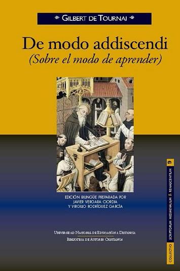 DE MODO ADDISCENDI  (SURT EL SETEMBRE) | 9788422017271 | GILBERT DE TOURNAI