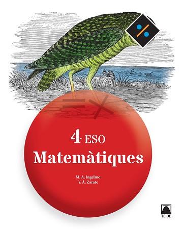 MATEMÀTIQUES 4T ESO | 9788430791439 | INGELMO BENITO, MIGUEL ÁNGEL/ZÁRATE HERRERA, YOLANDA ÁFRICA