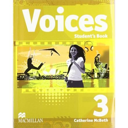 VOICES 3 STUDENTS BOOK | 9780230033702 | MCBETH, C.