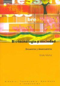 BIOTECNOLOGIA Y SOCIEDAD | 9788483232514 | MU¥OZ