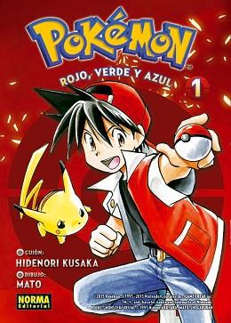 POKEMON 01. ROJO, VERDE Y AZUL 1 (NUEVO PVP) | 9788467964974 | KUSAKA, HIDENORI/YAMAMOTO, SATOSHI