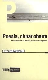 POESIA, CIUTAT OBERTA | 9788481313239 | SALVADOR, VICENT