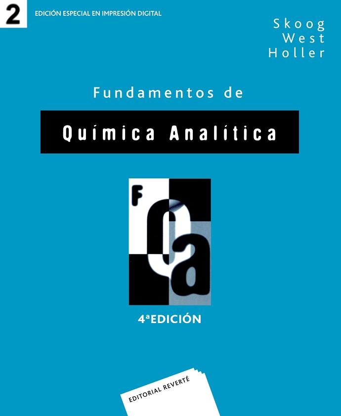 QUIMICA ANALITICA 2 | 9788429175554 | SKOOG/ WEST / HOLLER