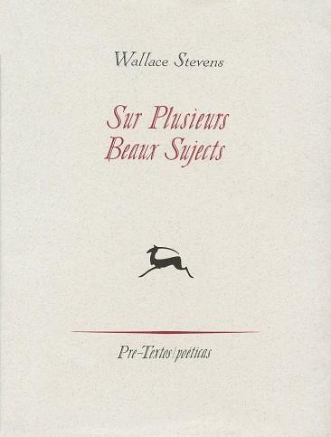 SUR PLUSIEURS BEAUX SUJECTS | 9788481912005 | STEVESN, WALLACE