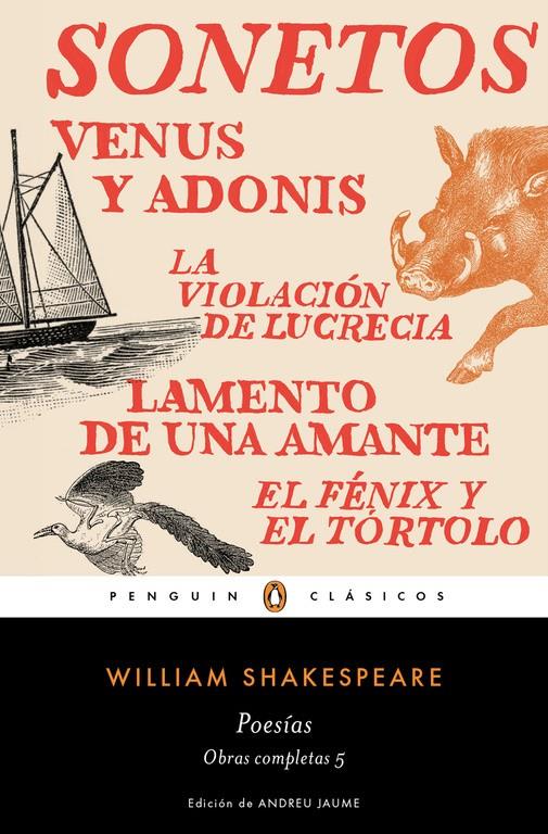 POESÍAS (OBRA COMPLETA SHAKESPEARE 5) | 9788491051381 | SHAKESPEARE,WILLIAM