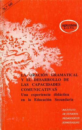 ORACION GRAMATICAL Y EL DESARROLLO DE LAS CAPACID | 9788427711266 | SANCHEZ DE MEDINA CONTRERAS, FERMIN