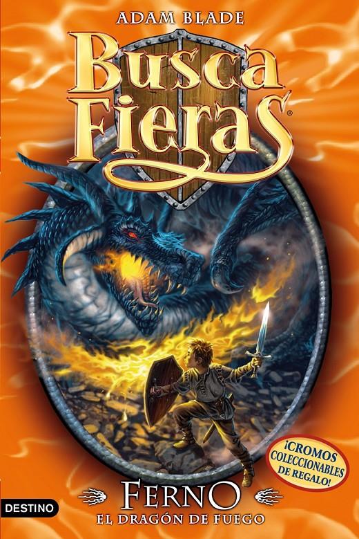 FERNO, EL DRAGON DE FUEGO (BUSCAFIERAS 1) | 9788408077732 | ADAM BLADE