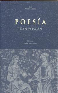 POESIA JUAN BOSCAN | 9788446010067 | RUIZ PEREZ, PEDRO