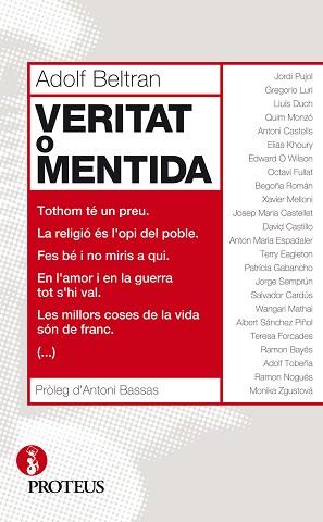 VERITAT O MENTIDA - CAT | 9788415047438 | BELTRAN, ADOLF