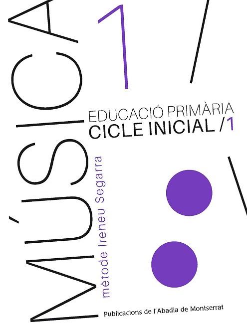 MÚSICA-1. EDUCACIÓ PRIMÀRIA. CICLE INICIAL, 1 | 9788498838367 | RIERA SUBIRACHS, SANTI