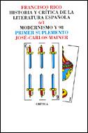 MODERNISMO Y 98. PRIMER SUPLEMENTO | 9788474236309 | MAINER, JOSÉ-CARLOS