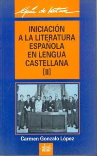 INICIACION A LA LITERATURA ESPAÑOLA EN LENGUA CAS | 9788476004395 | GONZALO, CARMEN