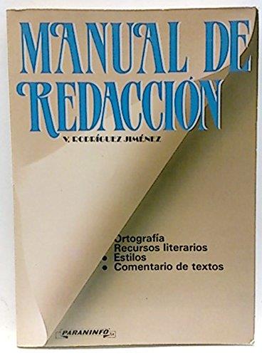 MANUAL DE REDACCION | 9788428315623 | RODRIGUEZ JIMENEZ, VICTOR