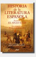 HTA.DE LITERATURA ESPAÑOLA:SIGLO XVIII | 9788434474574 | CANAVAGGIO, JEAN