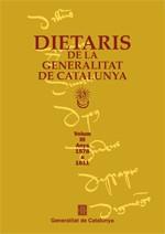 DIETARIS DE LA GENERALITAT DE CATALUNYA | 9788439339656 | SANS I TRAVÉ (RECOP.), JOSEP M.