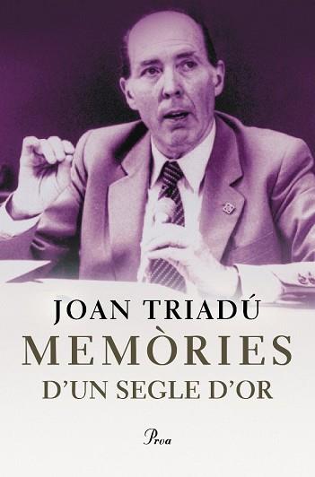 MEMÒRIES D´UN SEGLE D´OR | 9788484374213 | TRIADU, JOAN