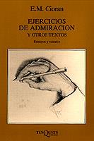 EJERCICIOS DE ADMIRACION | 9788472234727 | CIORAN, EMILE MICHEL