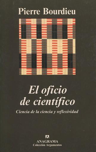 OFICIO DE CIENTIFICO, EL | 9788433961983 | BOURDIEU, PIERRE