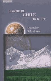 HISTORIA DE CHILE 1808-1994 | 9788483230336 | COLLIER, SIMON/ SATER, WILLIAM F.