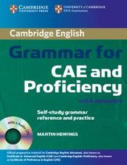 CAMBRIDGE GRAMMAR FOR CAE AND PROFICIENCY . BOOK WITH ANSWER | 9780521713757 | HEWINGS, MARTIN