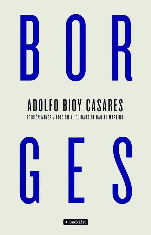 BORGES | 9788408097273 | BIOY CASARES, ADOLF