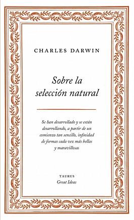 SOBRE LA SELECCION NATURAL | 9788430609277 | DARWIN, CHARLES