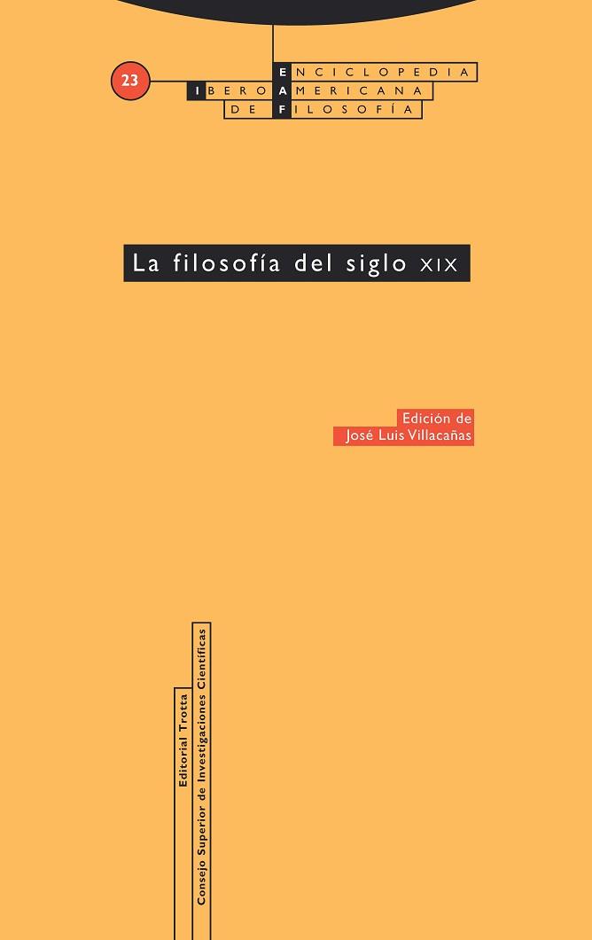 FILOSOFIA DEL SIGLO XIX , LA | 9788481644739