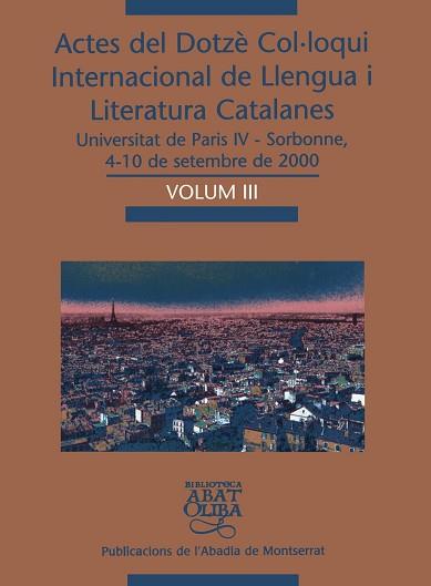 ACTES DEL DOTZE COL.LOQUI INT.LLENG.I LIT.CAT. VOL | 9788484155348 | DIVERSOS