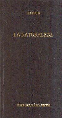 NATURALEZA, LA | 9788424926830 | LUCRECIO CARO, TITO