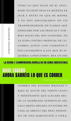 AHORA SABREIS LO QUE ES CORRER | 9788439710097 | EGGERS, DAVE