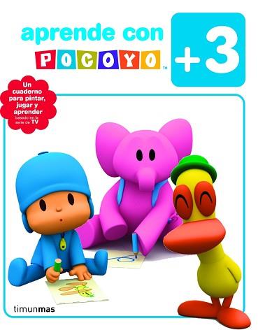 APRENDE CON POCOYO 3 AÑOS | 9788408086161 | ZINKIA