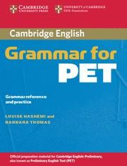 CAMBRIDGE GRAMMAR FOR PET (WITHOUT ANSWERS) | 9780521601214 | VV.AA.