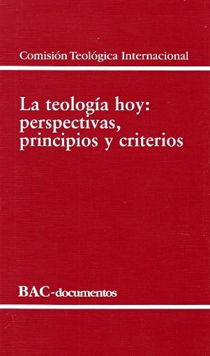 LA TEOLOGÍA HOY | 9788422015833 | COMISIÓN TEOLÓGICA INTERNACIONAL