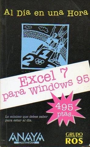 EXCEL PARA WINDOWS 95 | 9788428322836 | LINARES GONZALEZ, SUSANA