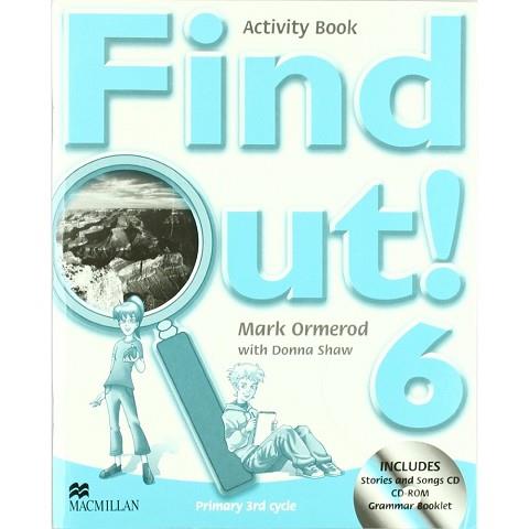 FIND OUT 6 ACT BOOK | 9781405078726 | ORMEROD, M./SHAW, D.