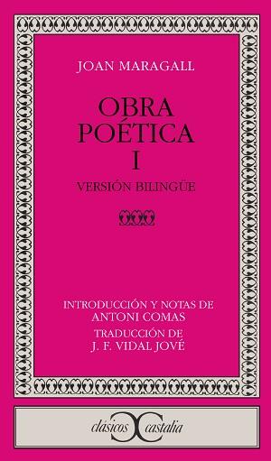 OBRA POETICA. | 9788470394386 | MARAGALL I GORINA, JOAN