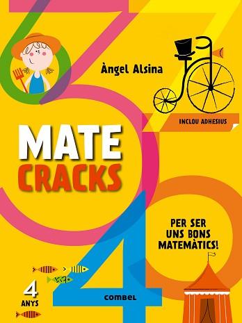 MATECRACKS PER SER UN BON MATEMÀTIC 4 ANYS | 9788498259728 | ALSINA PASTELLS, ÀNGEL